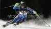 Therese Borssen of Sweden skiing in first run of Women night slalom race of Audi FIS alpine skiing World Cup in Flachau, Austria. Slalom race of Women Audi FIS Alpine skiing World Cup 2010-11, was held on Tuesday, 11th of January 2011, in Flachau, Austria.
