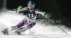 Veronika Zuzulova of Slovakia skiing in first run of Women night slalom race of Audi FIS alpine skiing World Cup in Flachau, Austria. Slalom race of Women Audi FIS Alpine skiing World Cup 2010-11, was held on Tuesday, 11th of January 2011, in Flachau, Austria.
