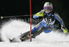 Frida Hansdotter of Sweden skiing in first run of Women night slalom race of Audi FIS alpine skiing World Cup in Flachau, Austria. Slalom race of Women Audi FIS Alpine skiing World Cup 2010-11, was held on Tuesday, 11th of January 2011, in Flachau, Austria.

