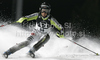Nina Perner of Germany skiing in first run of Women night slalom race of Audi FIS alpine skiing World Cup in Flachau, Austria. Slalom race of Women Audi FIS Alpine skiing World Cup 2010-11, was held on Tuesday, 11th of January 2011, in Flachau, Austria.
