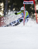Viktoria Rebensburg of Germany skiing in first run of Women giant slalom race of Audi FIS alpine skiing World Cup in Maribor, Slovenia. Giant slalom race of Women Audi FIS Alpine skiing World Cup 2010-11, was held on Saturday, 15th of January 2011, in Maribor, Slovenia.
