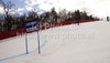 Soft course of first run of Women giant slalom race of Audi FIS alpine skiing World Cup in Maribor, Slovenia, after race got canceled. Giant slalom race of Women Audi FIS Alpine skiing World Cup 2010-11, was held on Saturday, 15th of January 2011, in Maribor, Slovenia.
