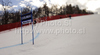 Soft course of first run of Women giant slalom race of Audi FIS alpine skiing World Cup in Maribor, Slovenia, after race got canceled. Giant slalom race of Women Audi FIS Alpine skiing World Cup 2010-11, was held on Saturday, 15th of January 2011, in Maribor, Slovenia.
