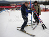 Course workers are clearing course after Women slalom race of Audi FIS alpine skiing World Cup in Maribor, Slovenia got canceled. Slalom race of Women Audi FIS Alpine skiing World Cup 2010-11, was planned to be held on Sunday, 16th of January 2011, in Maribor, Slovenia.
