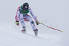 Mario Scheiber (AUT) takes to the air competing in the 2011 Hahnenkamm Super Giant Slalom race (Super G)part of  Audi FIS World Cup races in Kitzbuhel Austria.
