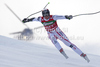Michael Walchhofer (AUT) takes to the air with a helicopter in the background whilst competing in the 2011 Hahnenkamm Super Giant Slalom race (Super G)part of  Audi FIS World Cup races in Kitzbuhel Austria.

