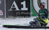 Aksel Lund Svindal (NOR) reacts in the finish area after competing in the 2011 Hahnenkamm Super Giant Slalom race (Super G)part of  Audi FIS World Cup races in Kitzbuhel Austria.

