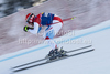 Didier Cuche (SUI) speeds down the course competing in the 71st Hahnenkamm downhill race part of  Audi FIS World Cup races in Kitzbuhel Austria.

