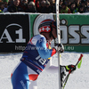 Didier Cuche (SUI) reacts in the finish area of the 71st Hahnenkamm downhill race part of  Audi FIS World Cup races in Kitzbuhel Austria.
