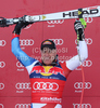 Didier Cuche (SUI) winner of the race at the presentation ceremony for the 71st Hahnenkamm downhill race part of  Audi FIS World Cup races in Kitzbuhel Austria.
