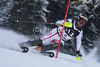 Reinfried Herbst (AUT) attacks a control gate while competing in the slalom race part of  Audi FIS World Cup races in Kitzbuhel Austria.
