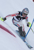 Julien Lizeroux (FRA) attacks a control gate while competing in the slalom race part of  Audi FIS World Cup races in Kitzbuhel Austria.
