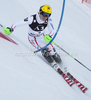 Marcel Hirscher (AUT) attacks a control gate while competing in the slalom race part of  Audi FIS World Cup races in Kitzbuhel Austria.
