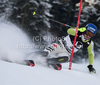 Felix Neureuther (GER) attacks a control gate while competing in the slalom race part of  Audi FIS World Cup races in Kitzbuhel Austria.
