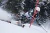 Lars-Elton Myhre (NOR) attacks a control gate while competing in the slalom race part of  Audi FIS World Cup races in Kitzbuhel Austria.
