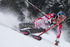 Naoki Yuasa (JPN) attacks a control gate while competing in the slalom race part of  Audi FIS World Cup races in Kitzbuhel Austria.

