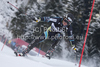 Kjetil Jansrud (NOR)  attacks a control gate while competing in the slalom race part of  Audi FIS World Cup races in Kitzbuhel Austria.
