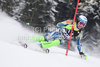 Matic Skube (SLO) attacks a control gate while competing in the slalom race part of  Audi FIS World Cup races in Kitzbuhel Austria.
