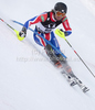 Noel Baxter (GBR) attacks a control gate while competing in the slalom race part of  Audi FIS World Cup races in Kitzbuhel Austria.
