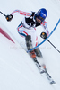 Jean-Baptiste Grange (FRA) attacks a control gate while competing in the slalom race part of  Audi FIS World Cup races in Kitzbuhel Austria.
