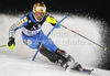 Andre Myhrer of Sweden skiing in first run of Men slalom race of Audi FIS alpine skiing World Cup in Schladming, Austria. Traditional Night slalom race of Men Audi FIS Alpine skiing World Cup 2010-11, was held on Tuesday, 25th of January 2011, in Schladming, Austria.
