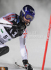 Jean-Baptiste Grange of France skiing in first run of Men slalom race of Audi FIS alpine skiing World Cup in Schladming, Austria. Traditional Night slalom race of Men Audi FIS Alpine skiing World Cup 2010-11, was held on Tuesday, 25th of January 2011, in Schladming, Austria.
