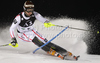 Reinfried Herbst of Austria skiing in first run of Men slalom race of Audi FIS alpine skiing World Cup in Schladming, Austria. Traditional Night slalom race of Men Audi FIS Alpine skiing World Cup 2010-11, was held on Tuesday, 25th of January 2011, in Schladming, Austria.
