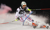 Manfred Pranger of Austria skiing in first run of Men slalom race of Audi FIS alpine skiing World Cup in Schladming, Austria. Traditional Night slalom race of Men Audi FIS Alpine skiing World Cup 2010-11, was held on Tuesday, 25th of January 2011, in Schladming, Austria.
