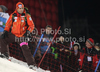 Coach of Finnish team, Janez Slivnik during first run of Men slalom race of Audi FIS alpine skiing World Cup in Schladming, Austria. Traditional Night slalom race of Men Audi FIS Alpine skiing World Cup 2010-11, was held on Tuesday, 25th of January 2011, in Schladming, Austria.
