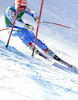 Patrik Jaerbyn of Sweden skiing in Men Super-G race of Audi FIS alpine skiing World Cup in Hinterstoder, Austria. Super-G race of Men Audi FIS Alpine skiing World Cup 2010-11, was held on Saturday, 5th of February 2011, in Hinterstoder, Austria.
