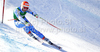 Patrik Jaerbyn of Sweden skiing in Men Super-G race of Audi FIS alpine skiing World Cup in Hinterstoder, Austria. Super-G race of Men Audi FIS Alpine skiing World Cup 2010-11, was held on Saturday, 5th of February 2011, in Hinterstoder, Austria.
