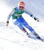 Patrik Jaerbyn of Sweden skiing in Men Super-G race of Audi FIS alpine skiing World Cup in Hinterstoder, Austria. Super-G race of Men Audi FIS Alpine skiing World Cup 2010-11, was held on Saturday, 5th of February 2011, in Hinterstoder, Austria.
