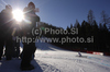 Alexis Pinturault of France skiing in Men Super-G race of Audi FIS alpine skiing World Cup in Hinterstoder, Austria. Super-G race of Men Audi FIS Alpine skiing World Cup 2010-11, was held on Saturday, 5th of February 2011, in Hinterstoder, Austria.
