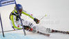 Felix Neureuther of Germany skiing during first run of Men Giant slalom race of Audi FIS alpine skiing World Cup in Hinterstoder, Austria. Giant slalom race of Men Audi FIS Alpine skiing World Cup 2010-11, was held on Sunday, 6th of February 2011, in Hinterstoder, Austria.
