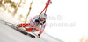 Marcus Sandell of Finland skiing during first run of Men Giant slalom race of Audi FIS alpine skiing World Cup in Hinterstoder, Austria. Giant slalom race of Men Audi FIS Alpine skiing World Cup 2010-11, was held on Sunday, 6th of February 2011, in Hinterstoder, Austria.
