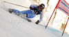 Jon Olsson of Sweden skiing during first run of Men Giant slalom race of Audi FIS alpine skiing World Cup in Hinterstoder, Austria. Giant slalom race of Men Audi FIS Alpine skiing World Cup 2010-11, was held on Sunday, 6th of February 2011, in Hinterstoder, Austria.
