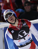 Third placed Carlo Janka of Switzerland reacts in finish of second run of Men Giant slalom race of Audi FIS alpine skiing World Cup in Hinterstoder, Austria. Giant slalom race of Men Audi FIS Alpine skiing World Cup 2010-11, was held on Sunday, 6th of February 2011, in Hinterstoder, Austria.

