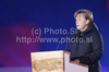 German prime minister Angela Merkel during opening ceremony of FIS Alpine skiing World championships in Garmisch-Partenkirchen. Opening ceremony of FIS Alpine skiing World championships in Garmisch-Partenkirchen, Germany, was held on evening of Monday, 7th of February 2011 in Olympia stadium in Garmisch-Partenkirchen.
