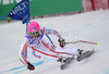 Margot Bailet of France skiing in Women Super-G race of FIS alpine skiing World Championships in Garmisch-Partenkirchen, Germany. Super-G race of Women Super-G race of FIS alpine skiing World Championships, was held on Tuesday, 8th of February 2011, in Garmisch-Partenkirchen, Germany.
