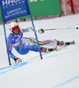 Sixth placed Elena Curtoni of Italy skiing in Women Super-G race of FIS alpine skiing World Championships in Garmisch-Partenkirchen, Germany. Super-G race of Women Super-G race of FIS alpine skiing World Championships, was held on Tuesday, 8th of February 2011, in Garmisch-Partenkirchen, Germany.
