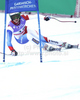 Fourth placed Lara Gut of Switzerland skiing in Women Super-G race of FIS alpine skiing World Championships in Garmisch-Partenkirchen, Germany. Super-G race of Women Super-G race of FIS alpine skiing World Championships, was held on Tuesday, 8th of February 2011, in Garmisch-Partenkirchen, Germany.
