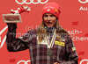 Second placed Julia Mancuso of USA at the medal ceremony of the ladies Super G race of FIS Alpine World Ski Championships in Garmisch Partenkirchen, Germany. The ladies Super G race of FIS Alpine World Ski Championships was held on Tuesday, 8th of February 2011 on course Kandahar1 at Garmisch Partenkirchen, Germany. 
