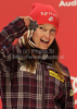 Second placed Julia Mancuso of USA at the medal ceremony of the ladies Super G race of FIS Alpine World Ski Championships in Garmisch Partenkirchen, Germany. The ladies Super G race of FIS Alpine World Ski Championships was held on Tuesday, 8th of February 2011 on course Kandahar1 at Garmisch Partenkirchen, Germany. 
