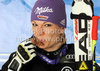 Third placed Maria Riesch of Germany celebrates her bronze medal won in Super G race of FIS Alpine World Ski Championships in Garmisch Partenkirchen, Germany. The ladies Super G race of FIS Alpine World Ski Championships was held on Tuesday, 8th of February 2011 on course Kandahar1 at Garmisch Partenkirchen, Germany. 
