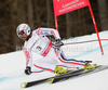 Thomas Frey of France skiing in Men Super-G race of FIS alpine skiing World Championships in Garmisch-Partenkirchen, Germany. Super-G race of Men Super-G race of FIS alpine skiing World Championships, was held on Wednesday, 9th of February 2011, in Garmisch-Partenkirchen, Germany.

