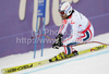 Thomas Frey of France skiing in Men Super-G race of FIS alpine skiing World Championships in Garmisch-Partenkirchen, Germany. Super-G race of Men Super-G race of FIS alpine skiing World Championships, was held on Wednesday, 9th of February 2011, in Garmisch-Partenkirchen, Germany.

