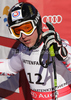 Second placed Hannes Reichelt of Austria reacts in finish of Men Super-G race of FIS alpine skiing World Championships in Garmisch-Partenkirchen, Germany. Super-G race of Men Super-G race of FIS alpine skiing World Championships, was held on Wednesday, 9th of February 2011, in Garmisch-Partenkirchen, Germany.
