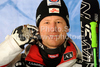 Second placed Hannes Reichelt of Austria celebrates his medal won in Men Super G race of FIS Alpine World Ski Championships in Garmisch Partenkirchen, Germany. Men Super G race of FIS Alpine World Ski Championships was held on Wednesday, 9th of February 2011 in Garmisch-Partenkirchen, Germany. 

