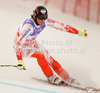 Andreas Romar of Finland skiing in training run for Men downhill race of FIS alpine skiing World Championships in Garmisch-Partenkirchen, Germany. Training run for men downhill race of Men Super-G race of FIS alpine skiing World Championships, was held on Thursday, 10th of February 2011, in Garmisch-Partenkirchen, Germany.
