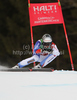 Lara Gut of Switzerland skiing in training run for Women downhill race of FIS alpine skiing World Championships in Garmisch-Partenkirchen, Germany. Training run for women downhill race of Men Super-G race of FIS alpine skiing World Championships, was held on Thursday, 10th of February 2011, in Garmisch-Partenkirchen, Germany.
